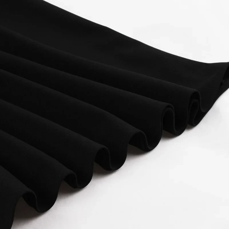 Gothic-Abendkleid, schwarz