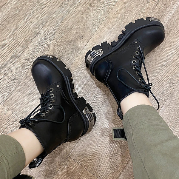 Gothic-High-Heels-Schuhe
