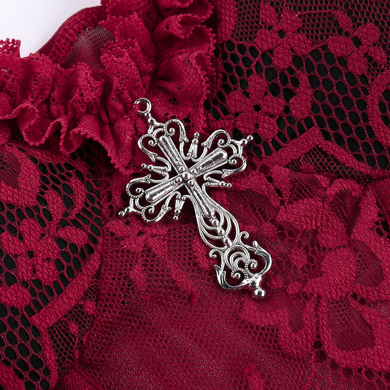 Rotes Vintage-Top