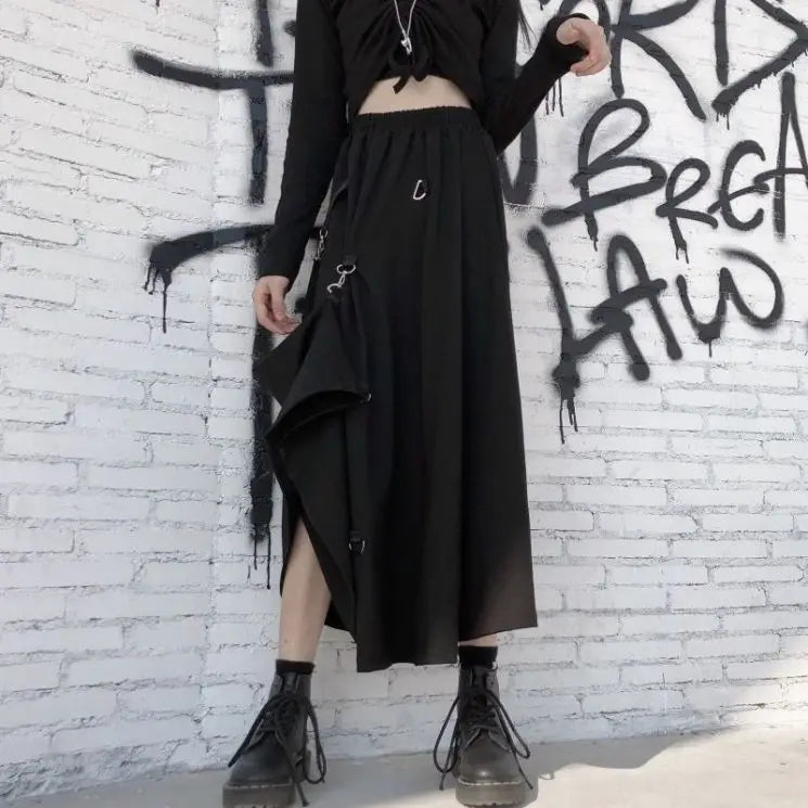 JUPE LONGUE DE STYLE GOTHIQUE