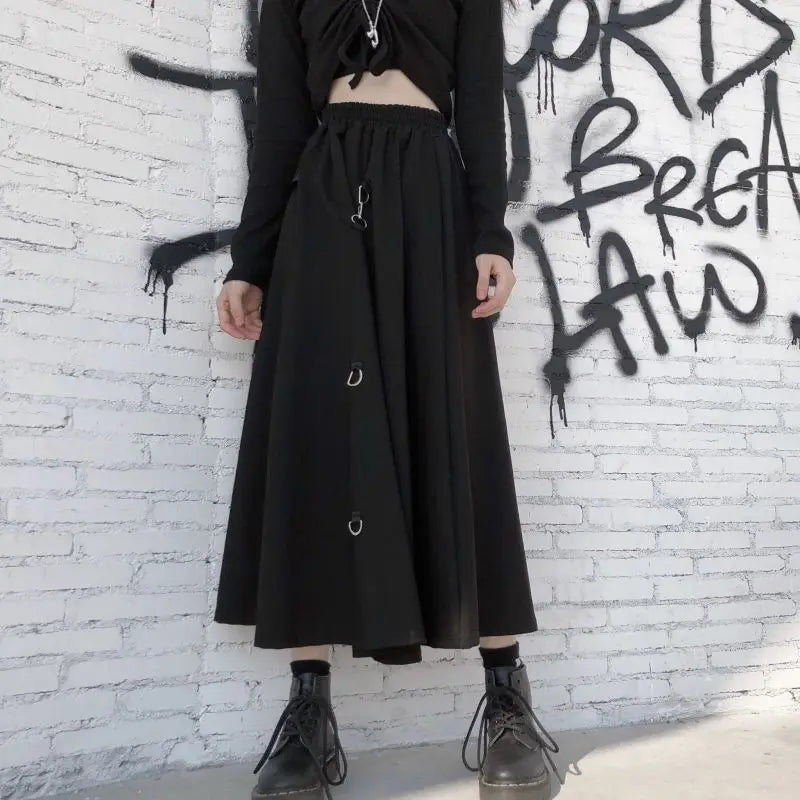 JUPE LONGUE DE STYLE GOTHIQUE