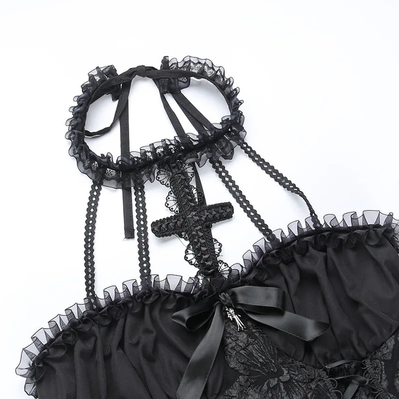 Elegantes Gothic-Kleid