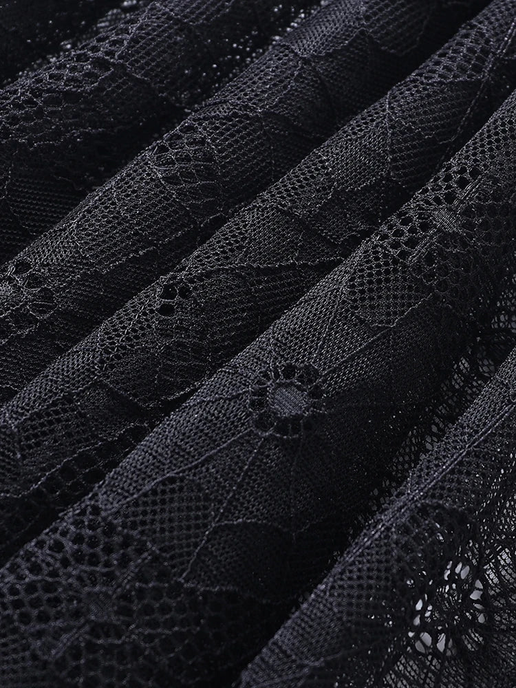 Kurzes Goth-Punk-Kleid