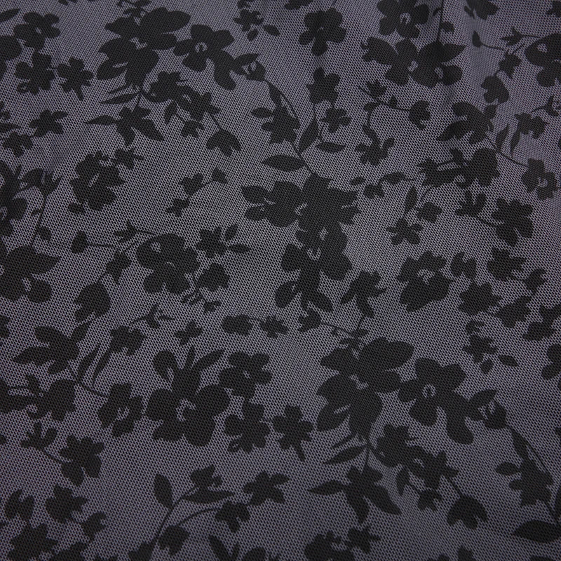 Sommerliches schwarzes Gothic-Kleid