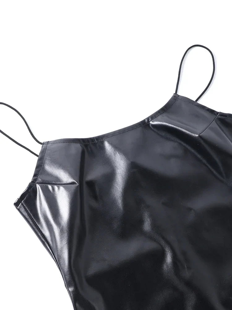 Kurzes Goth-Punk-Kleid
