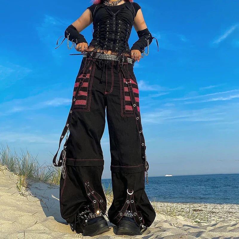 Gotische Cargohose