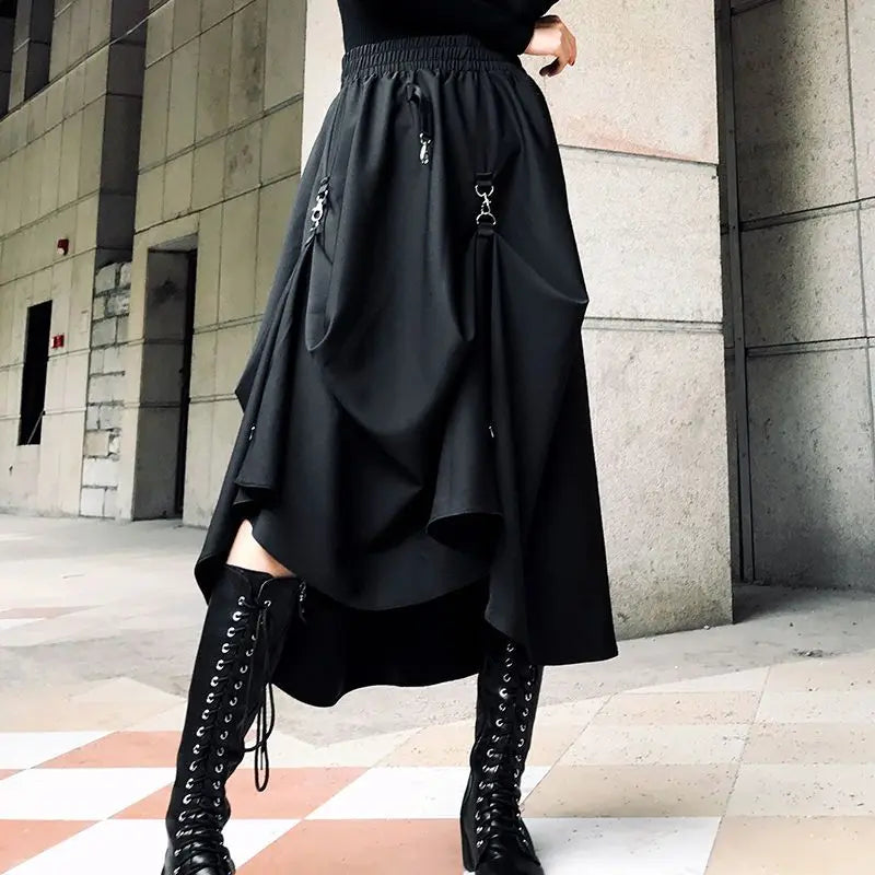 JUPE LONGUE DE STYLE GOTHIQUE