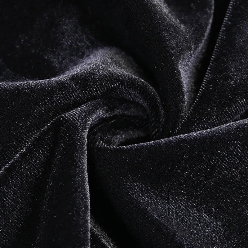 SCHWARZES VIKTORIANISCHES GOTHIC-KLEID