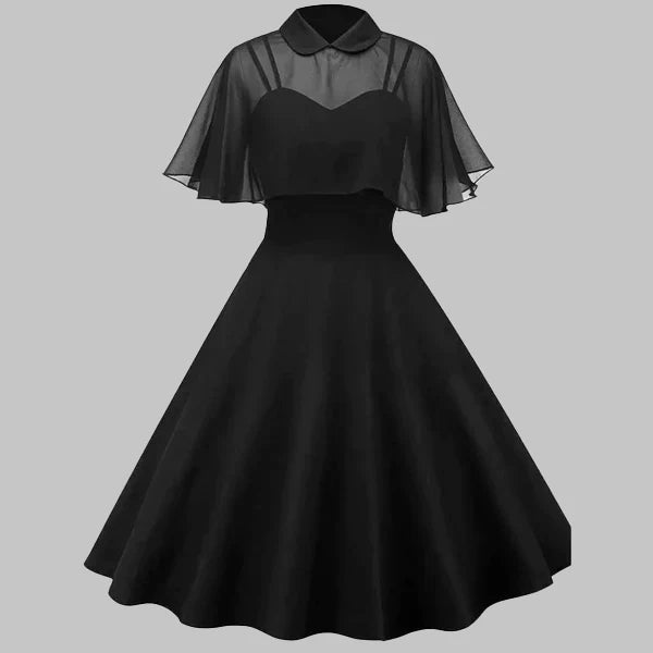 Elegantes Gothic-Frühlingskleid