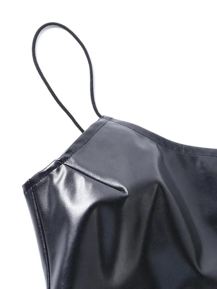 Kurzes Goth-Punk-Kleid