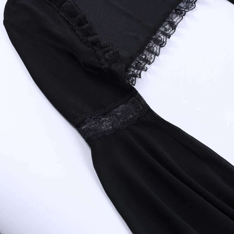 Corset en dentelle de velours