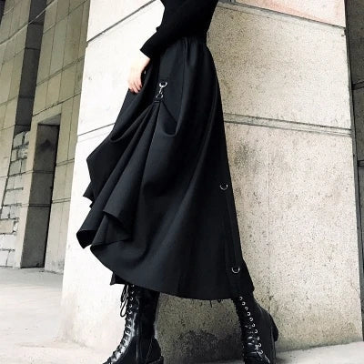 JUPE LONGUE DE STYLE GOTHIQUE