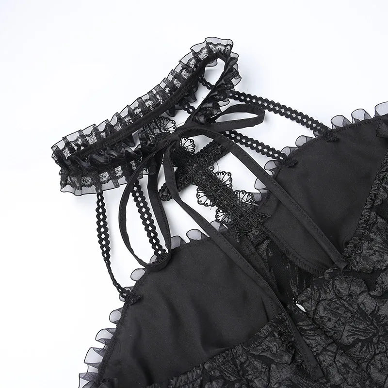 Elegantes Gothic-Kleid