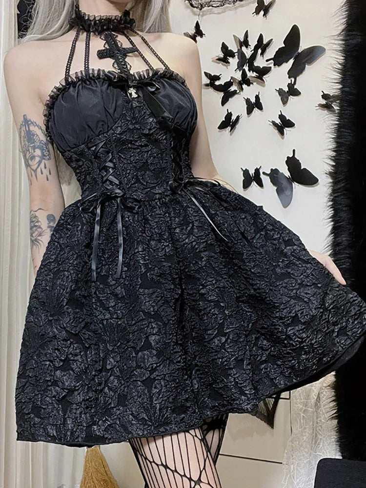 Elegantes Gothic-Kleid