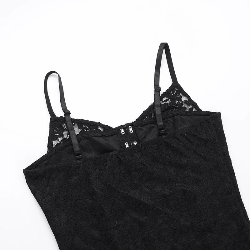 Gothic-Spitzenbluse