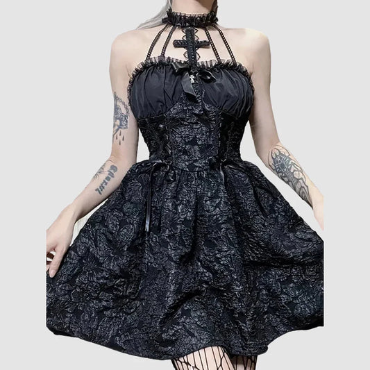 Elegantes Gothic-Kleid