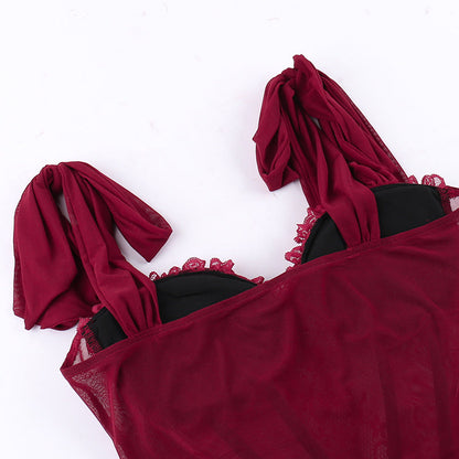 Rotes Vintage-Top