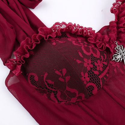 Rotes Vintage-Top