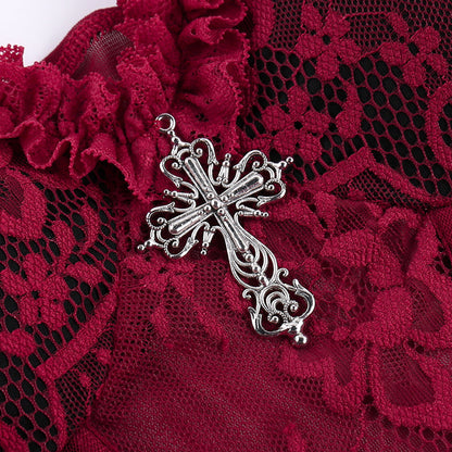 Rotes Vintage-Top