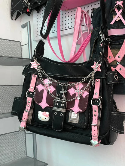 Gothic Hello Kitty Tasche
