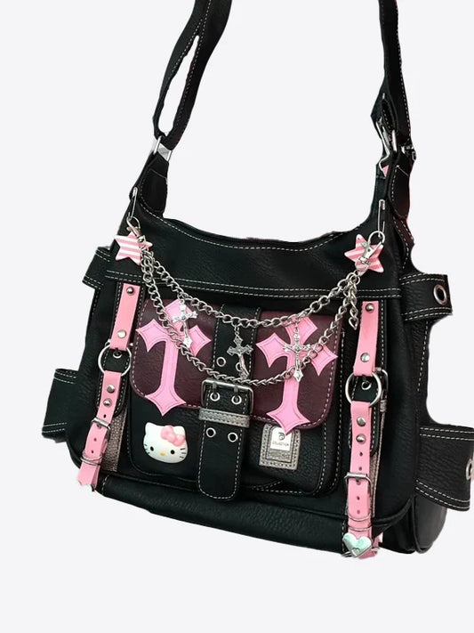 Gothic Hello Kitty Tasche