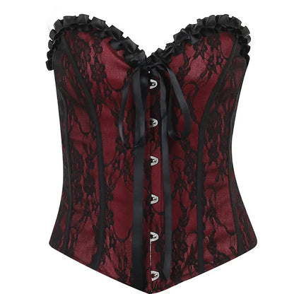 Corset gothique lacé
