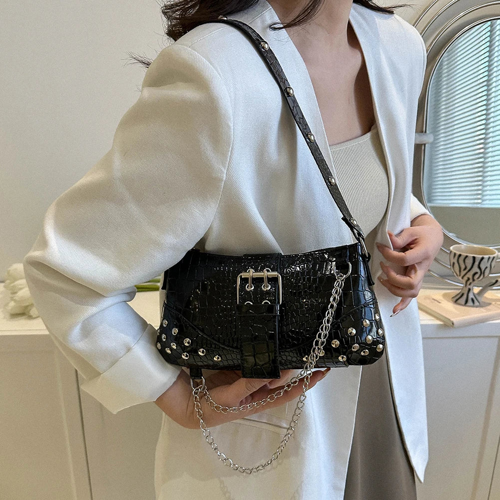 Sac bandoulière gothique