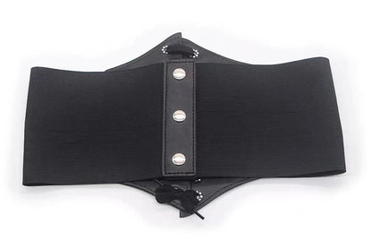 Corset gothique - noir