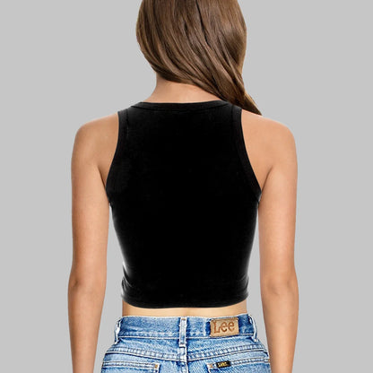 Blouse courte gothique à motif Marie-Madeleine