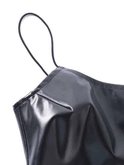 Kurzes Goth-Punk-Kleid