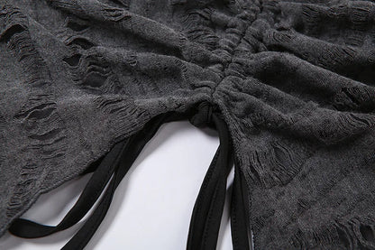 Manches longues gothique printemps gris
