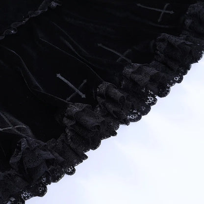 Gothic-Rock mit Kreuzen