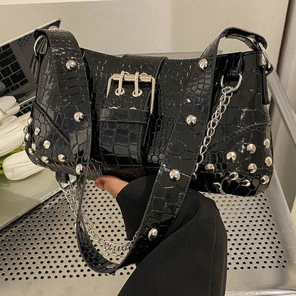 Sac bandoulière gothique