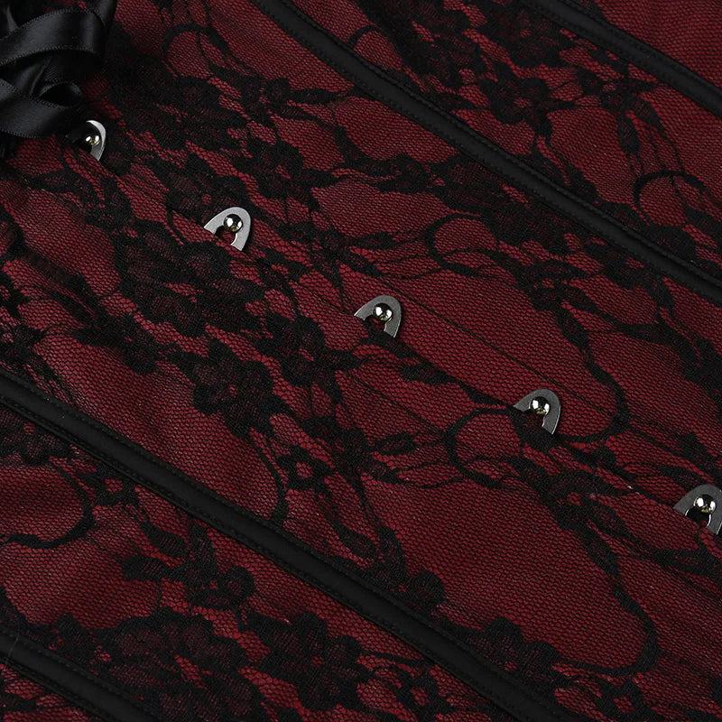 Corset gothique lacé
