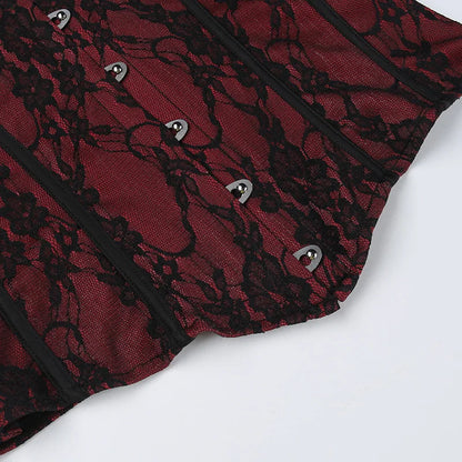 Corset gothique lacé