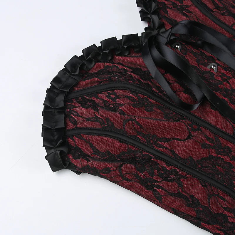 Corset gothique lacé