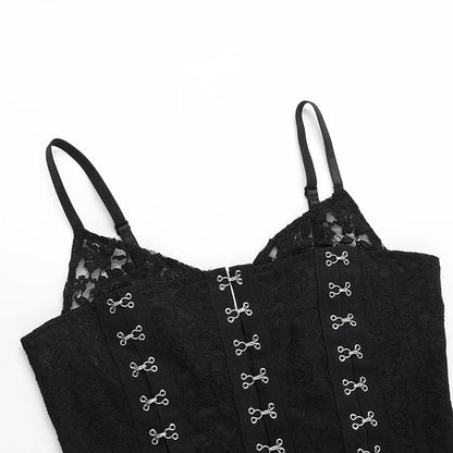 Gothic-Spitzenbluse