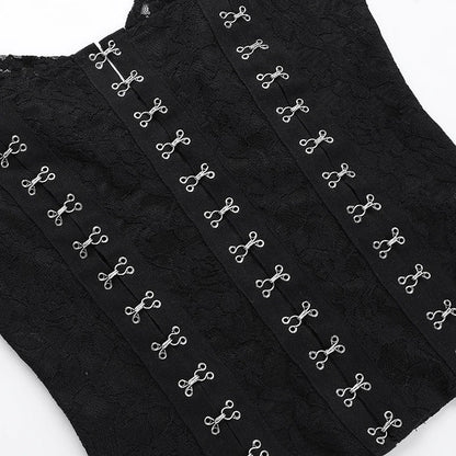Gothic-Spitzenbluse