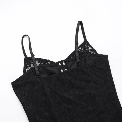 Gothic-Spitzenbluse